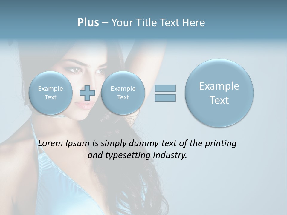 Calm Face Space PowerPoint Template