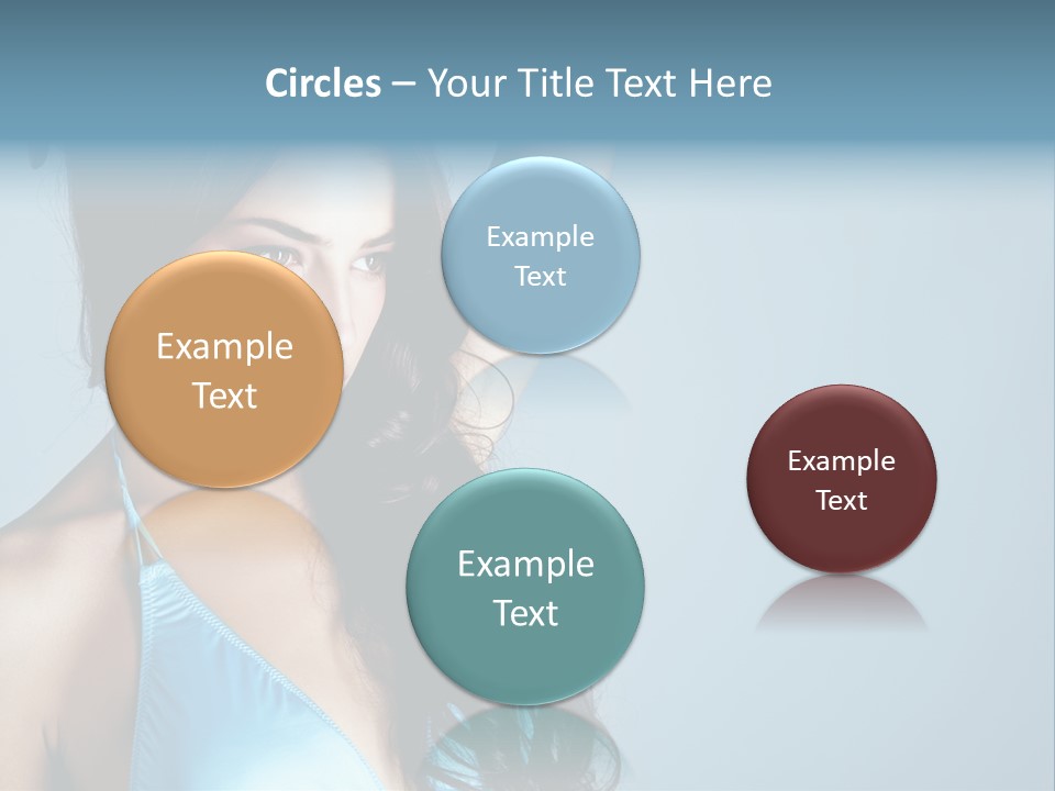 Calm Face Space PowerPoint Template
