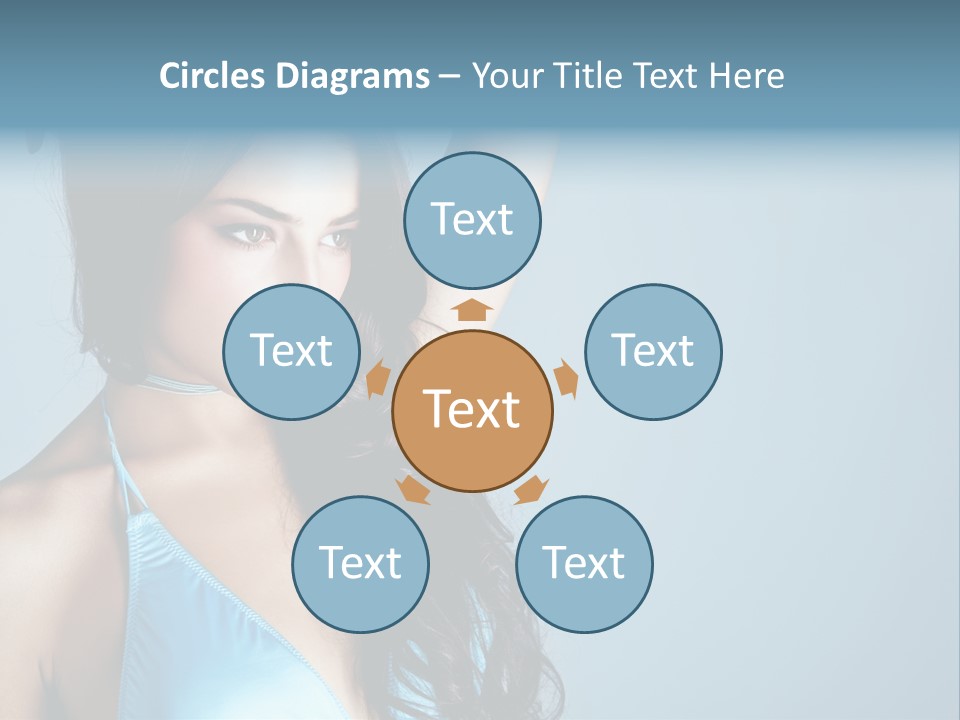 Calm Face Space PowerPoint Template
