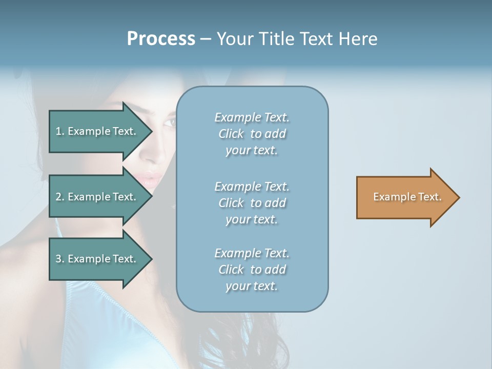 Calm Face Space PowerPoint Template