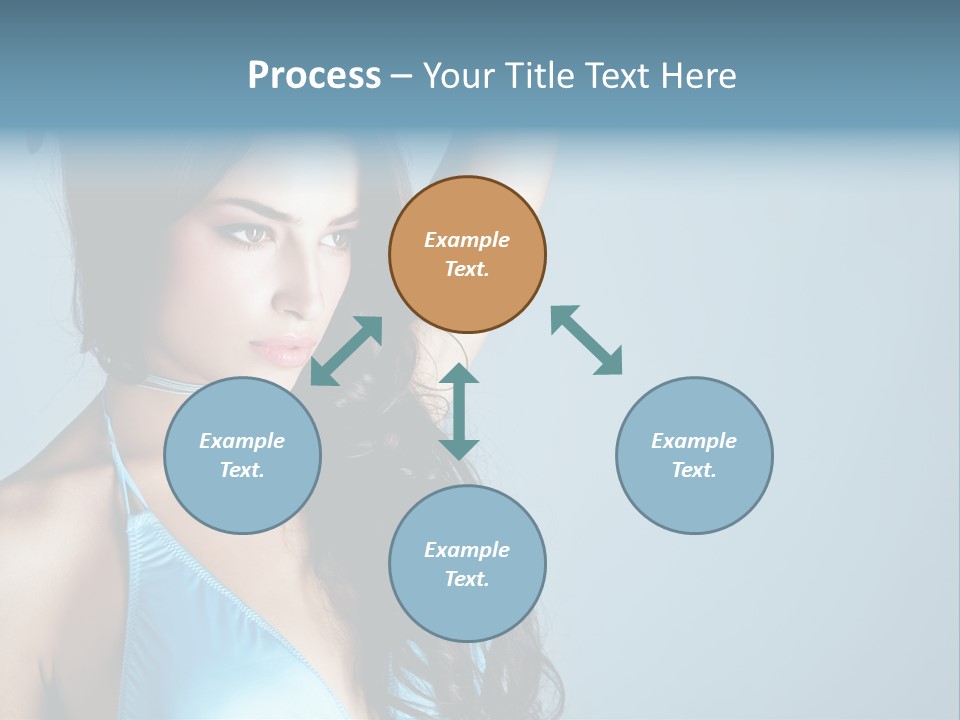 Calm Face Space PowerPoint Template
