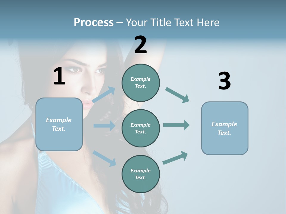 Calm Face Space PowerPoint Template