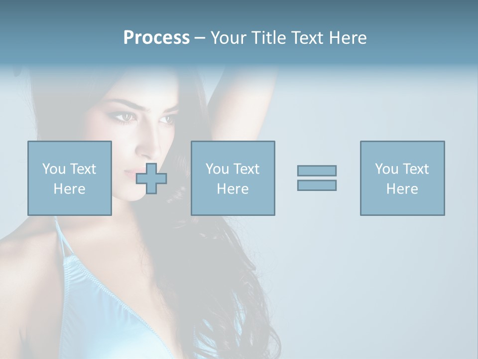 Calm Face Space PowerPoint Template