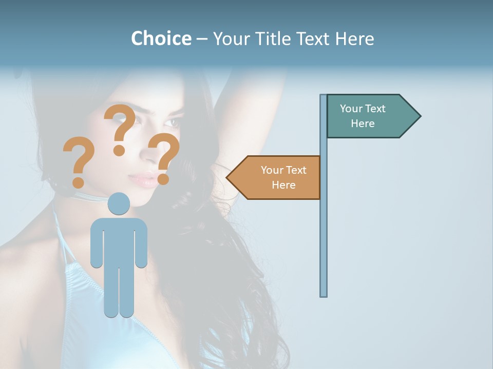 Calm Face Space PowerPoint Template
