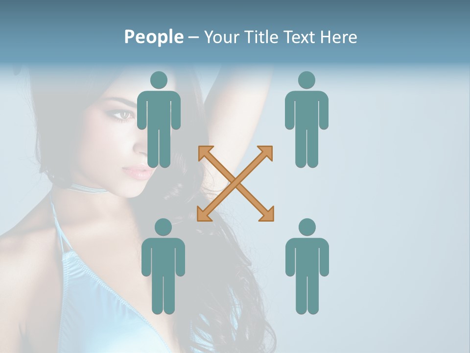 Calm Face Space PowerPoint Template