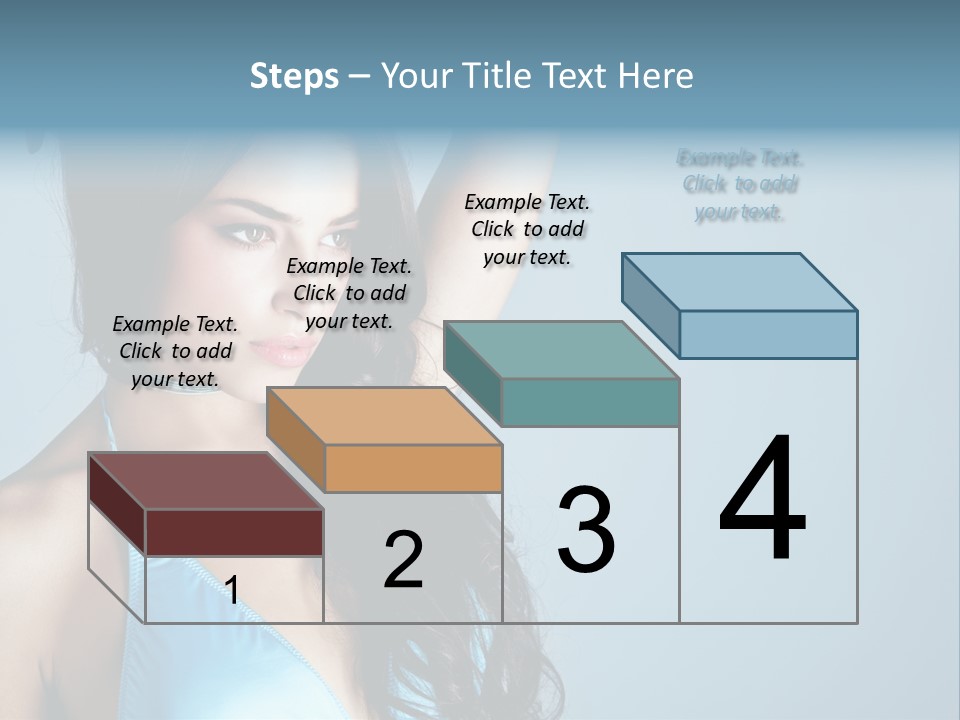 Calm Face Space PowerPoint Template