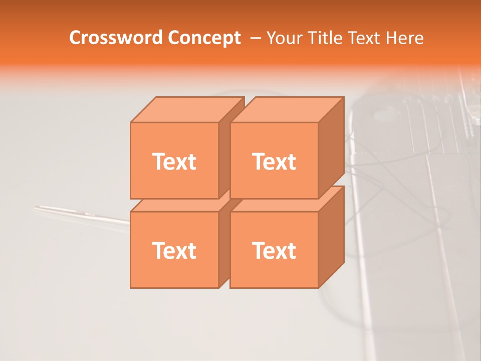 Fabric Sewing Textile PowerPoint Template
