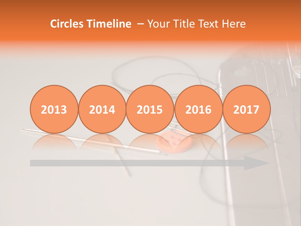 Fabric Sewing Textile PowerPoint Template