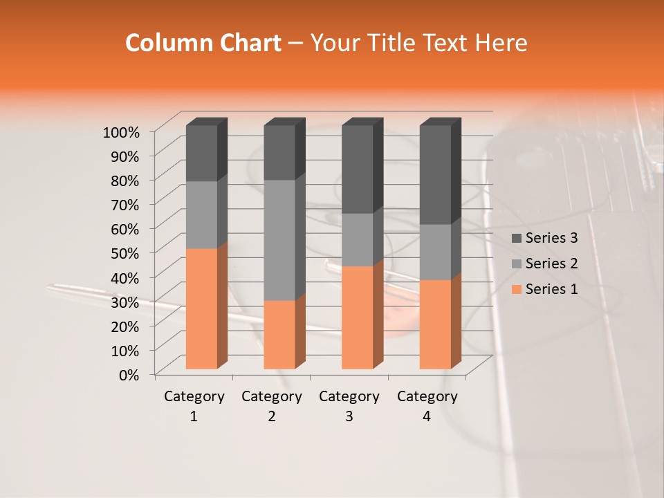 Fabric Sewing Textile PowerPoint Template