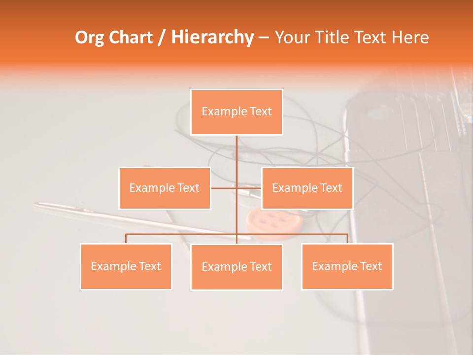 Fabric Sewing Textile PowerPoint Template