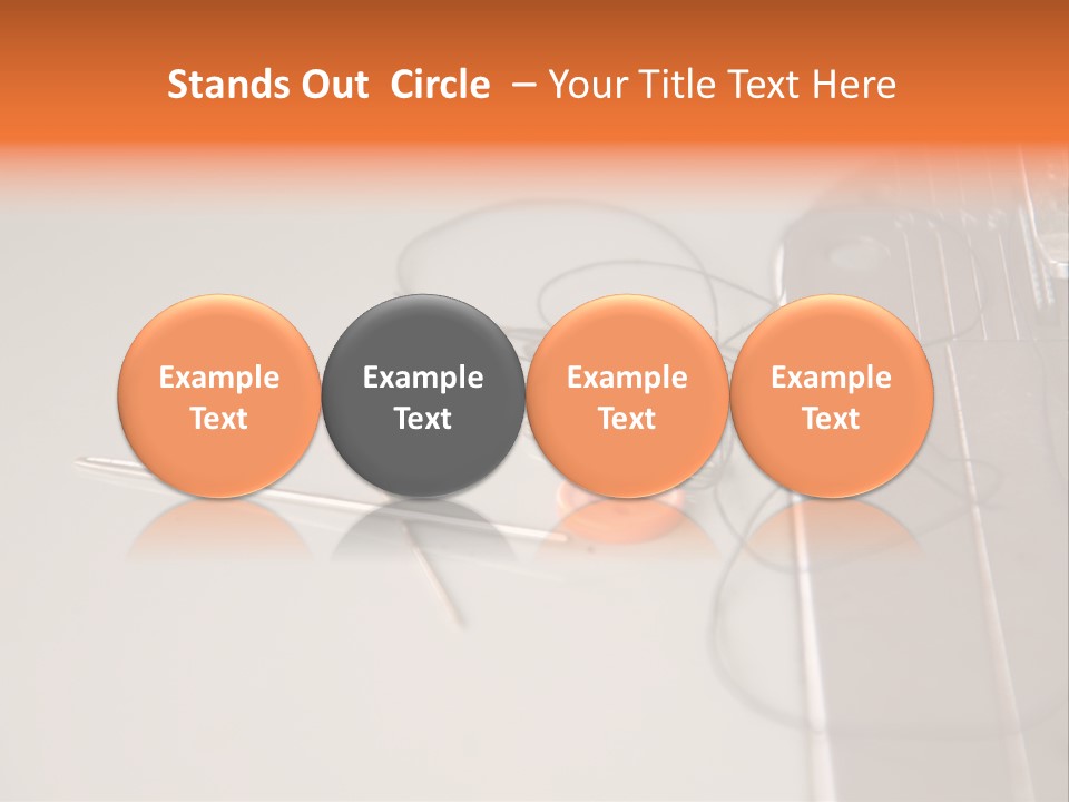 Fabric Sewing Textile PowerPoint Template