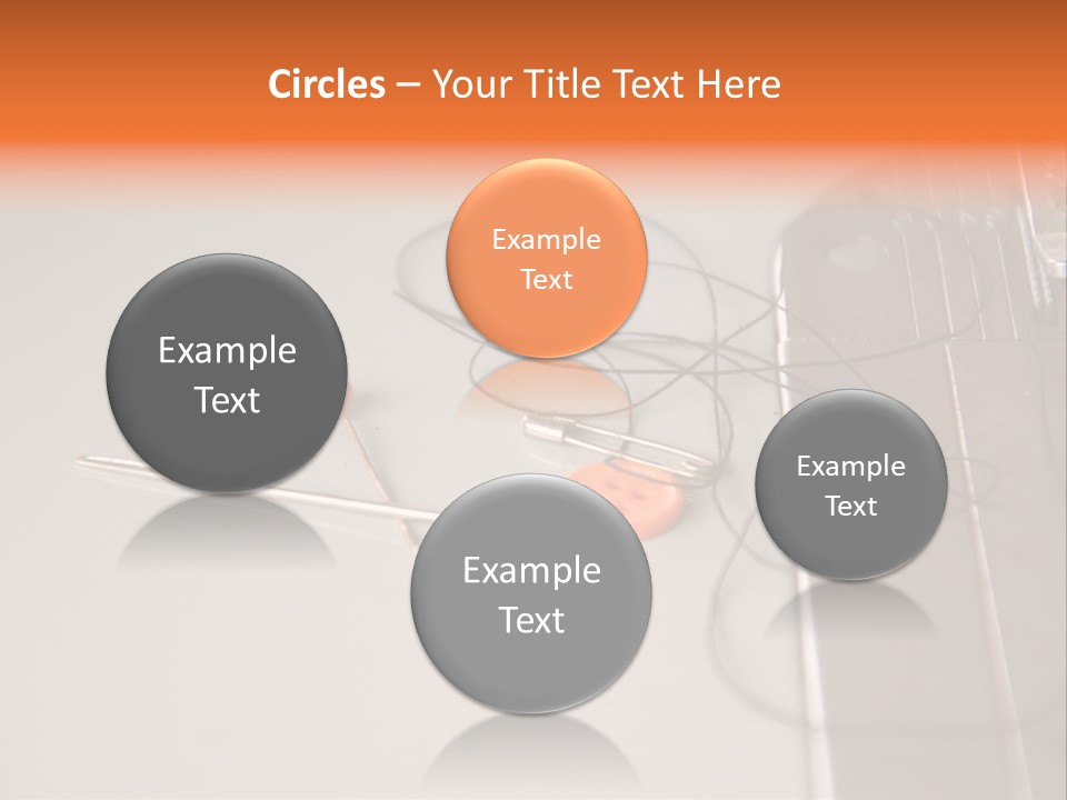 Fabric Sewing Textile PowerPoint Template