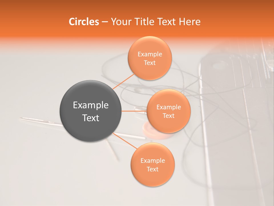 Fabric Sewing Textile PowerPoint Template