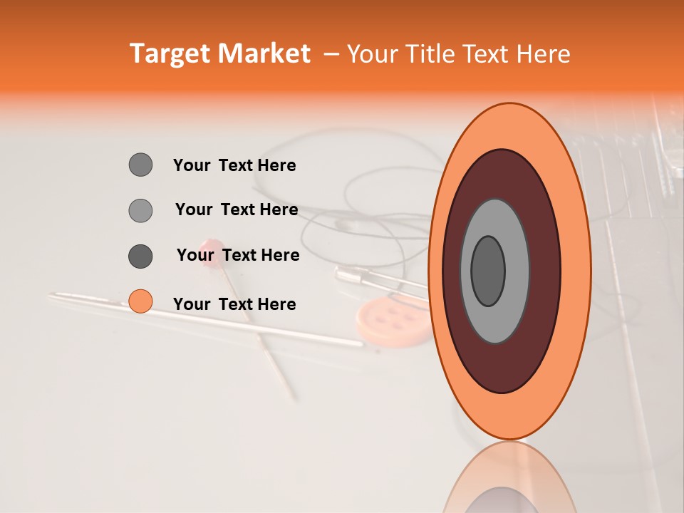 Fabric Sewing Textile PowerPoint Template