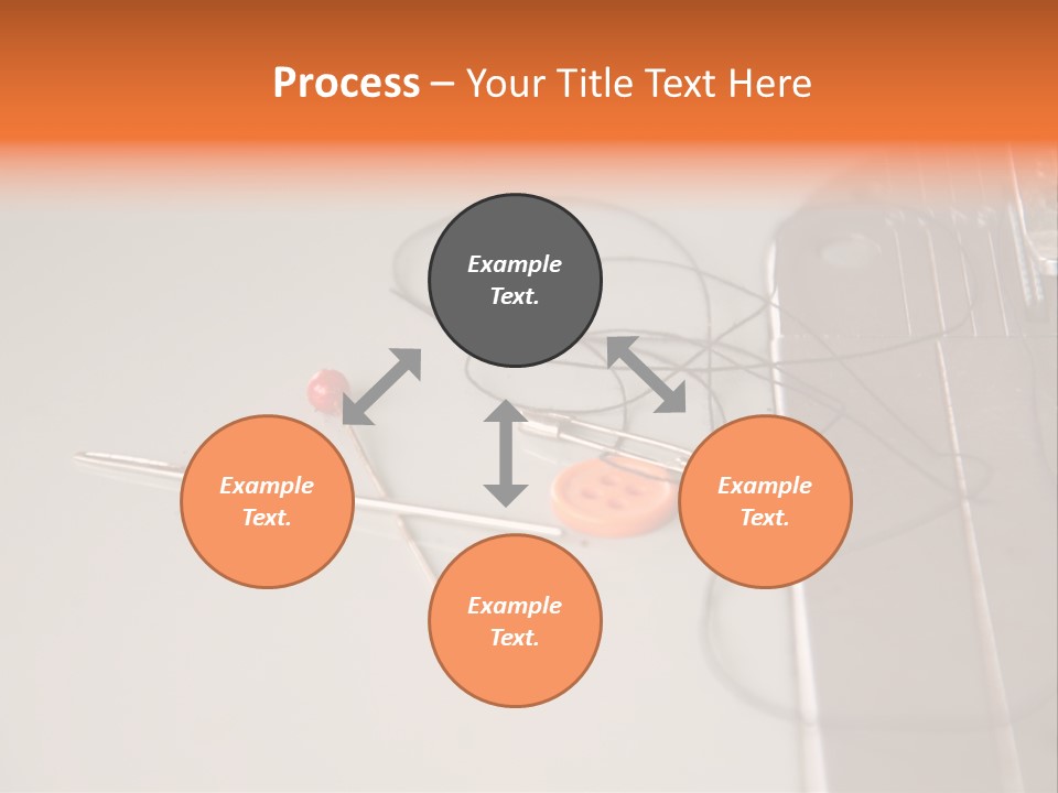 Fabric Sewing Textile PowerPoint Template