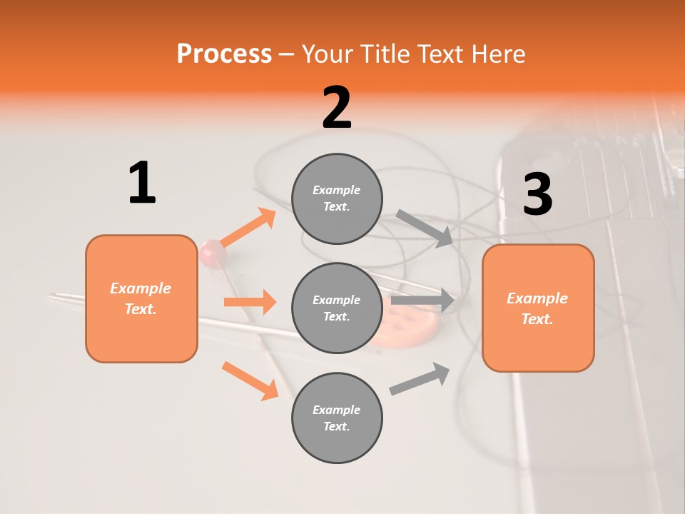 Fabric Sewing Textile PowerPoint Template