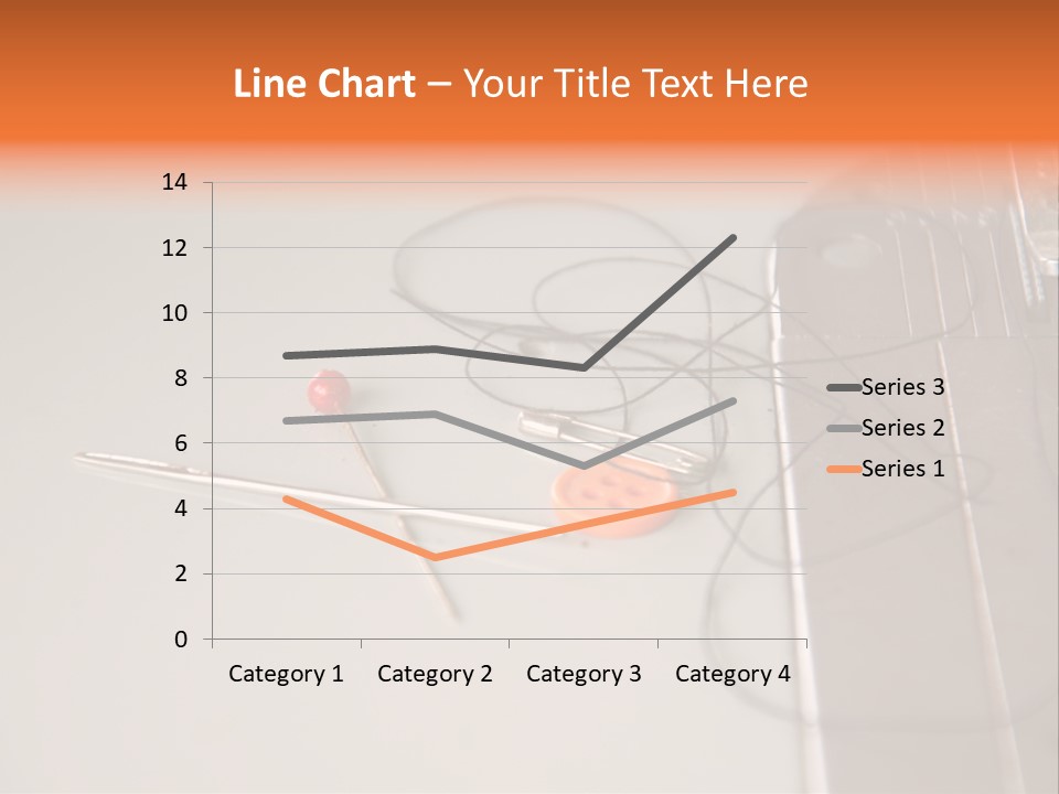 Fabric Sewing Textile PowerPoint Template