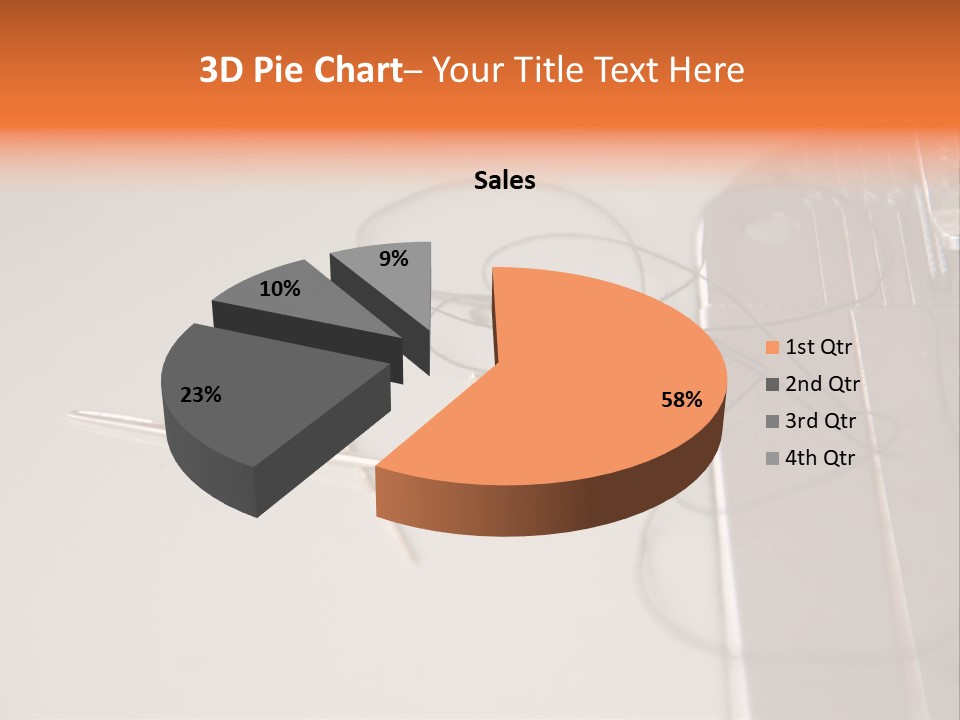 Fabric Sewing Textile PowerPoint Template