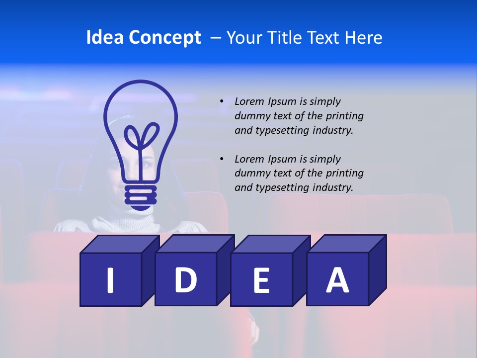 Dream Young Projector PowerPoint Template