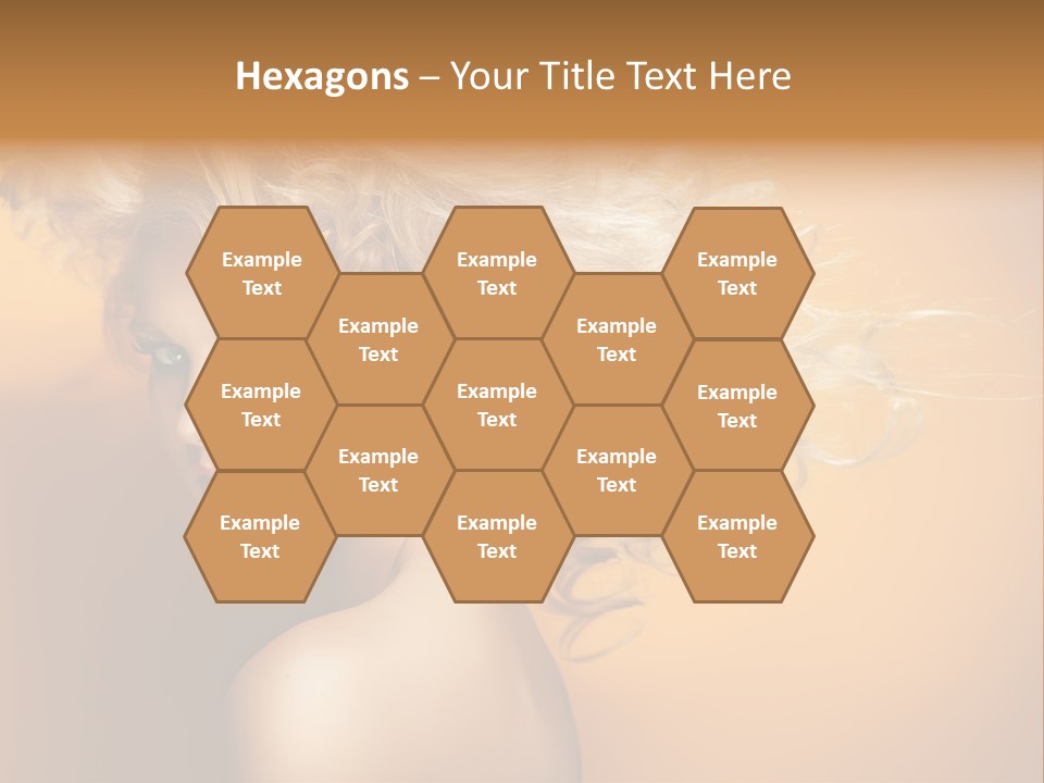 Portrait Motion Caucasian PowerPoint Template