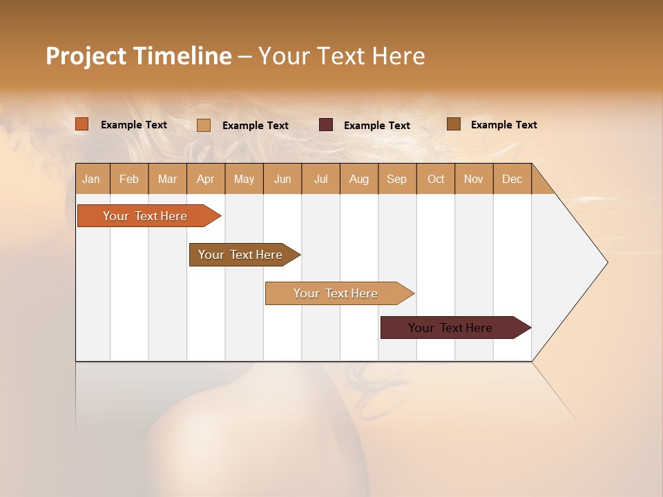 Portrait Motion Caucasian PowerPoint Template