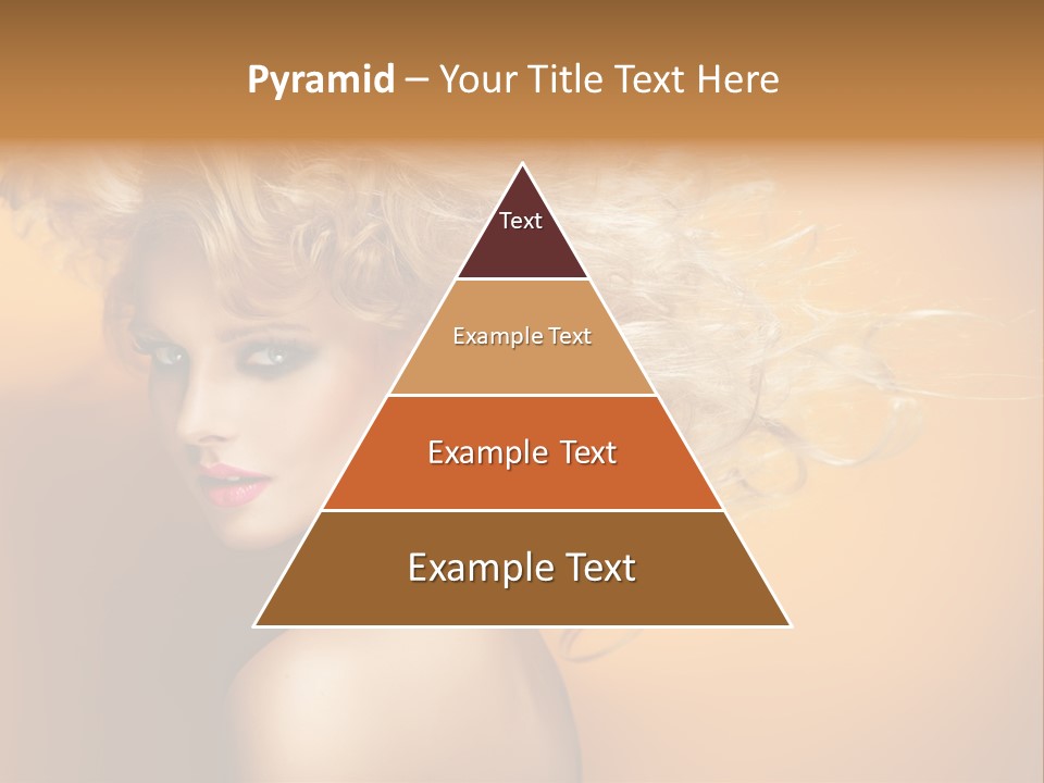 Portrait Motion Caucasian PowerPoint Template