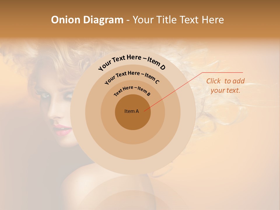 Portrait Motion Caucasian PowerPoint Template