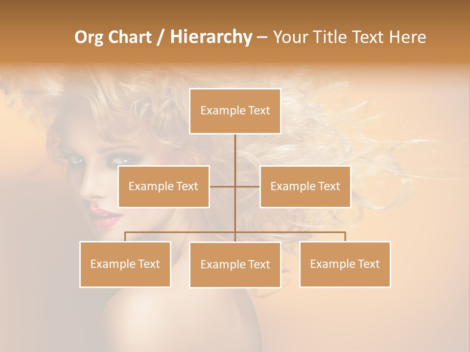 Portrait Motion Caucasian PowerPoint Template