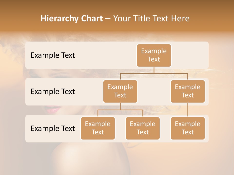 Portrait Motion Caucasian PowerPoint Template