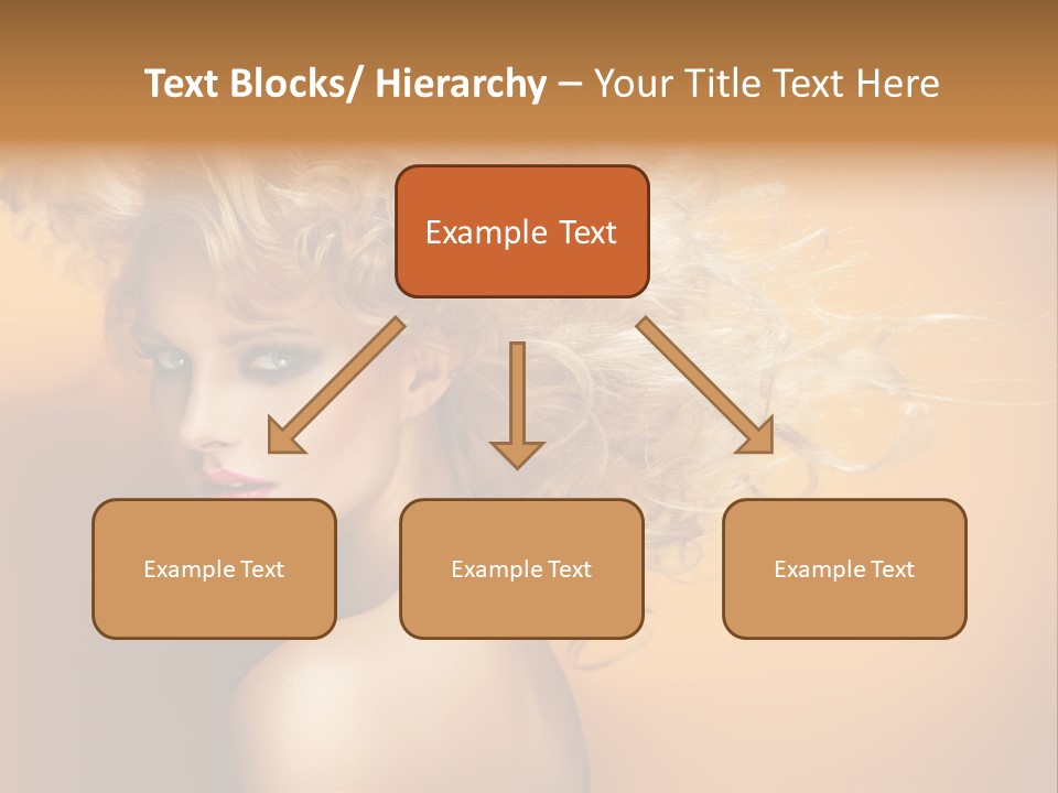 Portrait Motion Caucasian PowerPoint Template