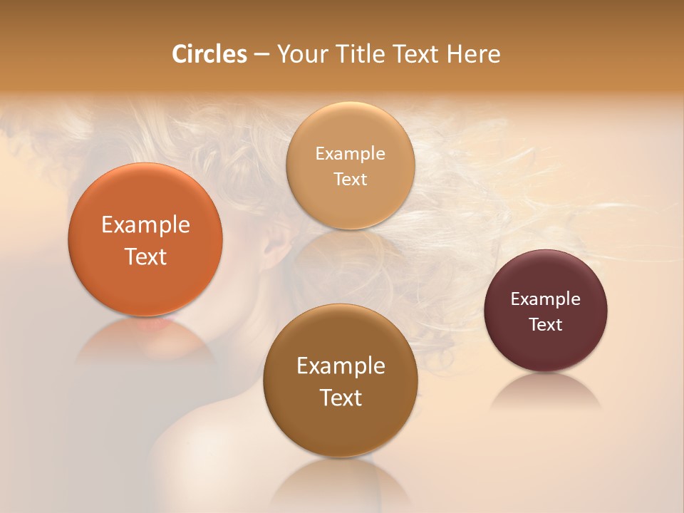 Portrait Motion Caucasian PowerPoint Template