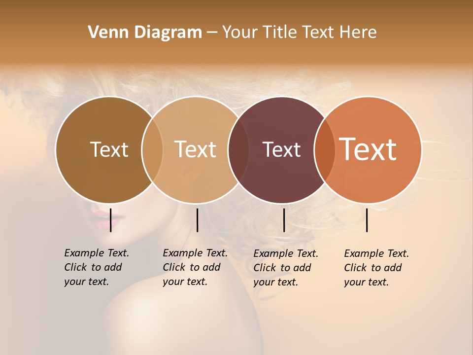 Portrait Motion Caucasian PowerPoint Template