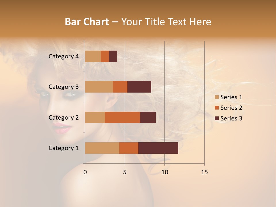 Portrait Motion Caucasian PowerPoint Template
