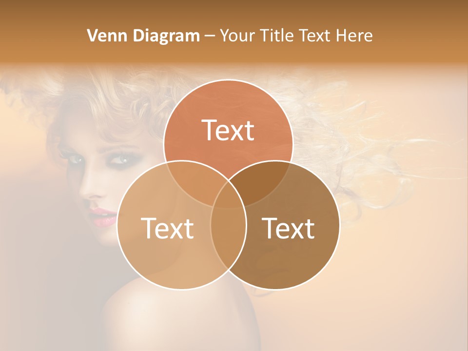 Portrait Motion Caucasian PowerPoint Template