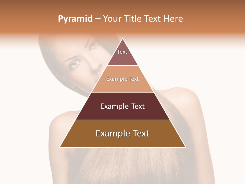 Girl Salon Hair PowerPoint Template