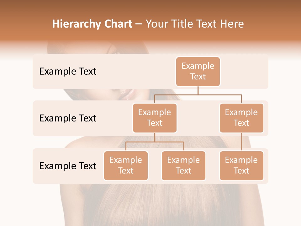 Girl Salon Hair PowerPoint Template