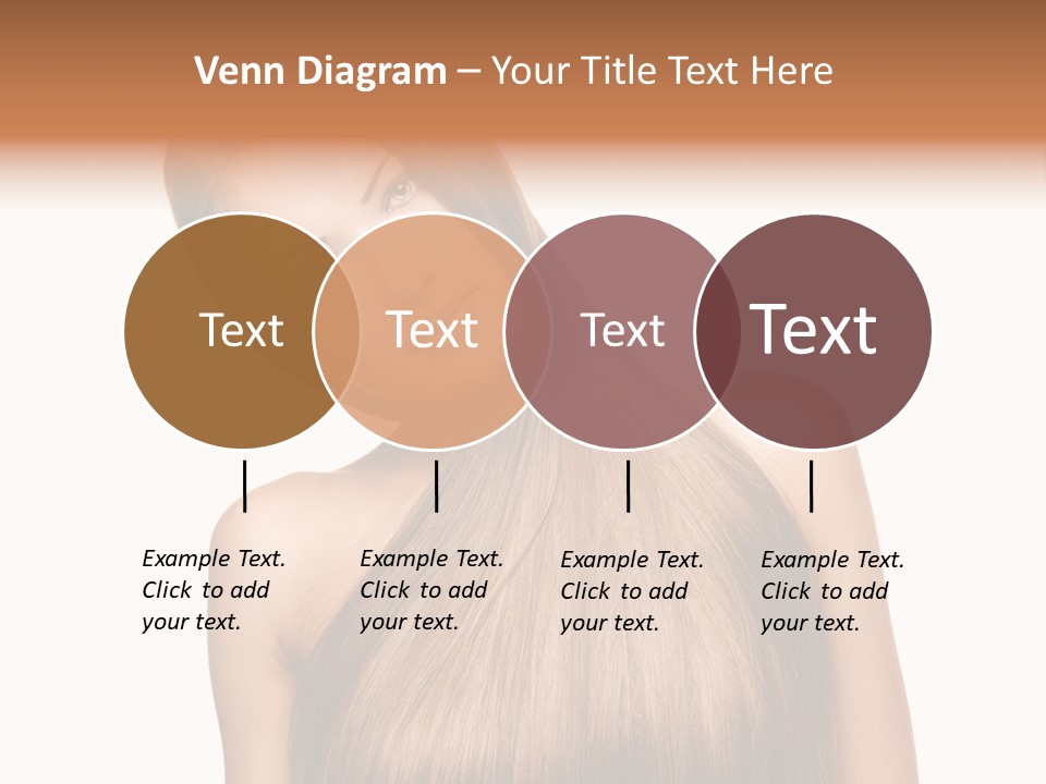 Girl Salon Hair PowerPoint Template
