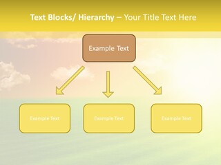 Cloudy Bright Orange PowerPoint Template