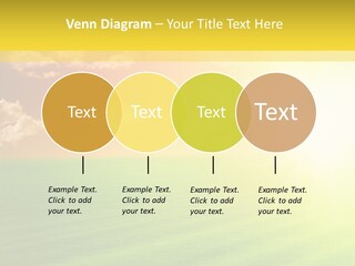 Cloudy Bright Orange PowerPoint Template