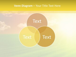 Cloudy Bright Orange PowerPoint Template