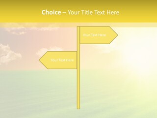 Cloudy Bright Orange PowerPoint Template