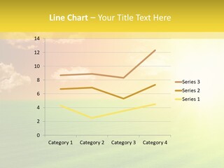 Cloudy Bright Orange PowerPoint Template
