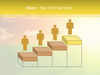 Cloudy Bright Orange PowerPoint Template