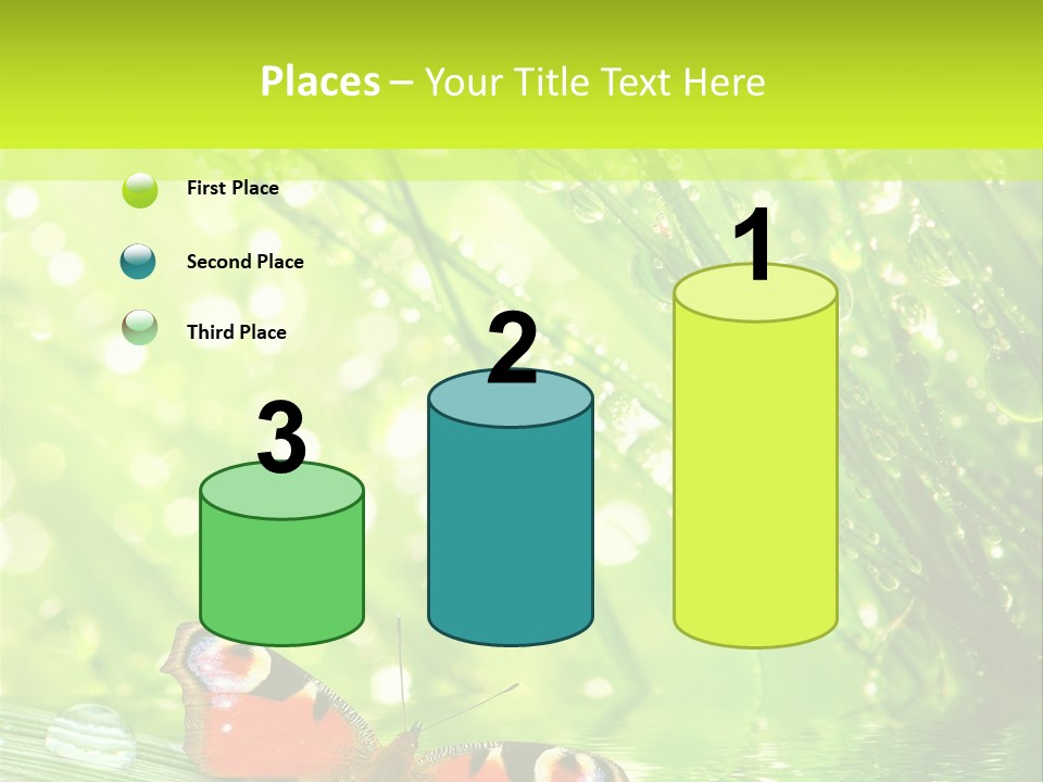 Closeup Weather Summer PowerPoint Template