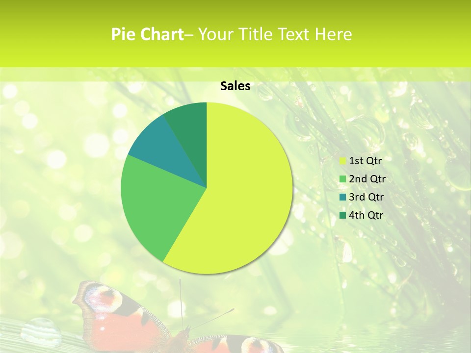 Closeup Weather Summer PowerPoint Template