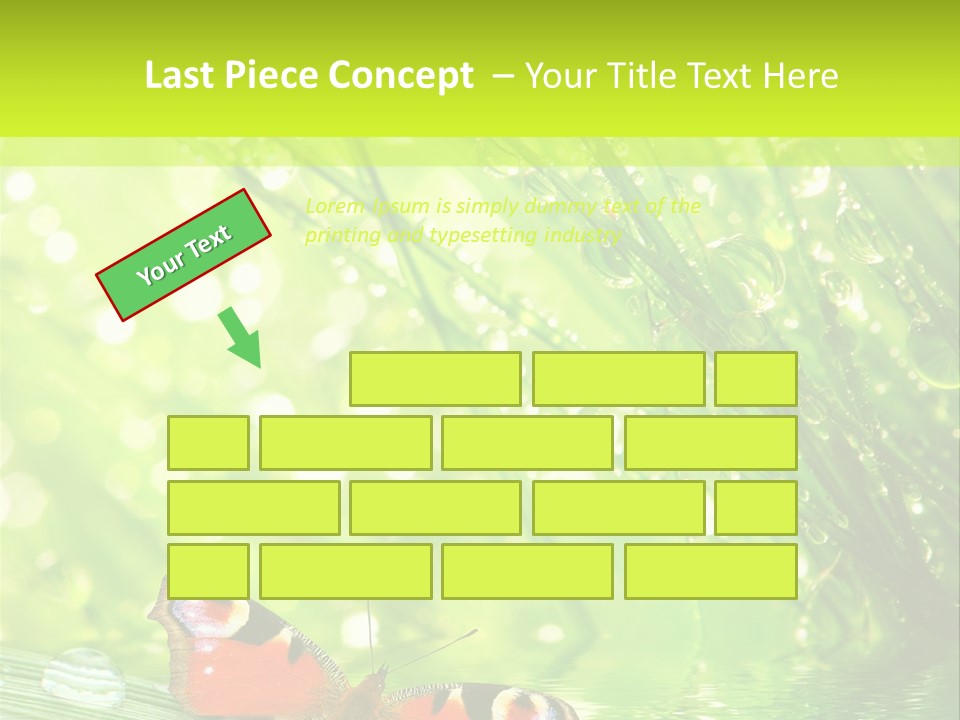 Closeup Weather Summer PowerPoint Template