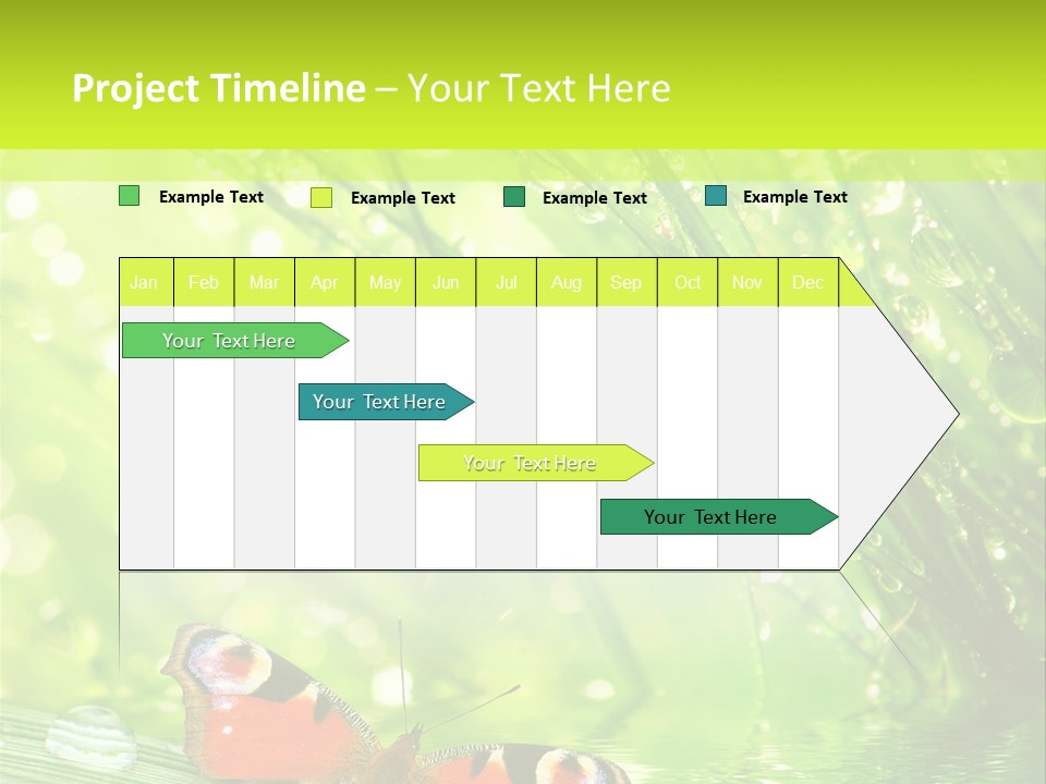 Closeup Weather Summer PowerPoint Template