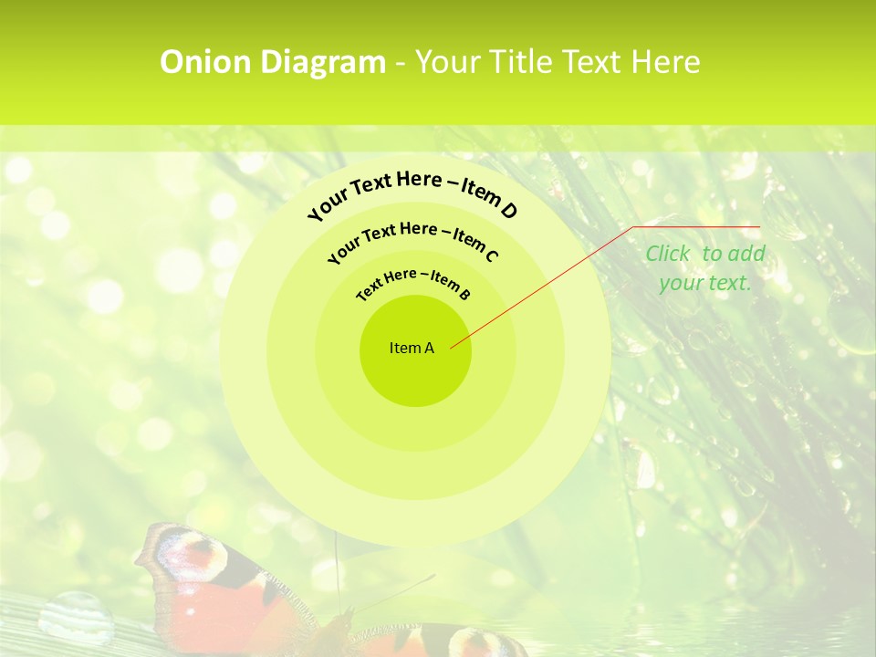 Closeup Weather Summer PowerPoint Template