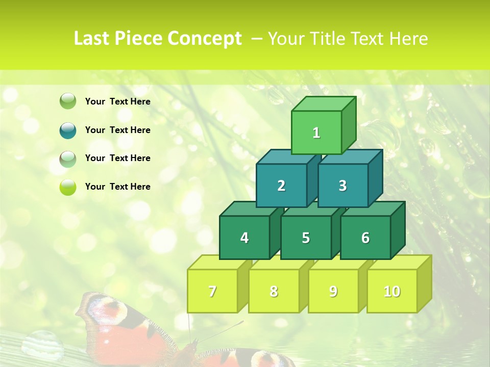 Closeup Weather Summer PowerPoint Template