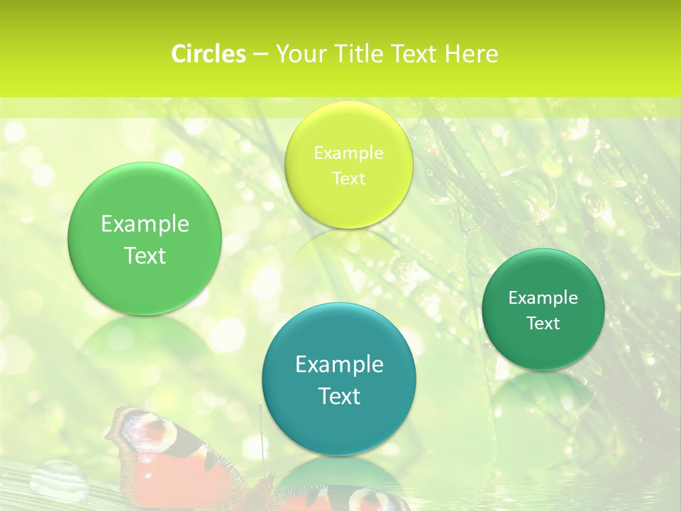 Closeup Weather Summer PowerPoint Template